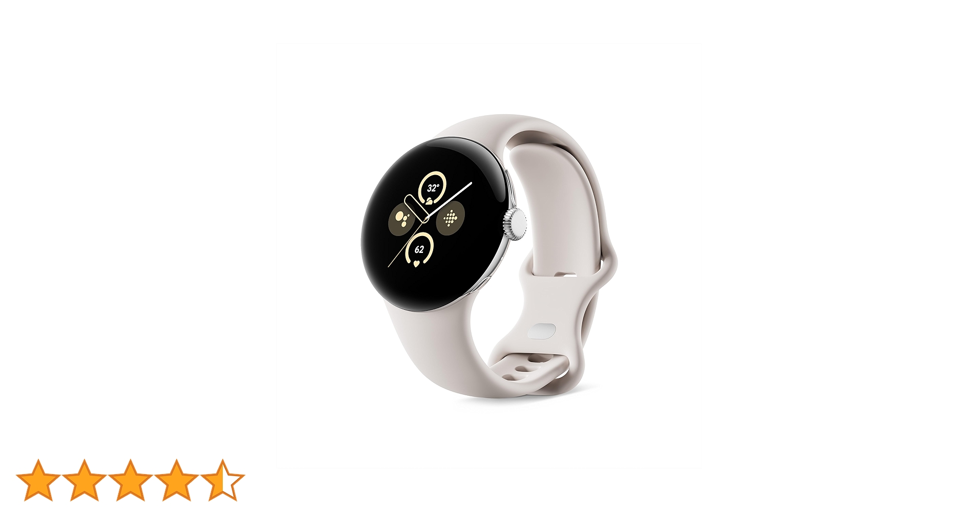 Google Pixel - 新品未開封　Google Pixel Watch Polished Silver Google Pixel Watch 2 - WiFi - Silver/White : Amazon.ca